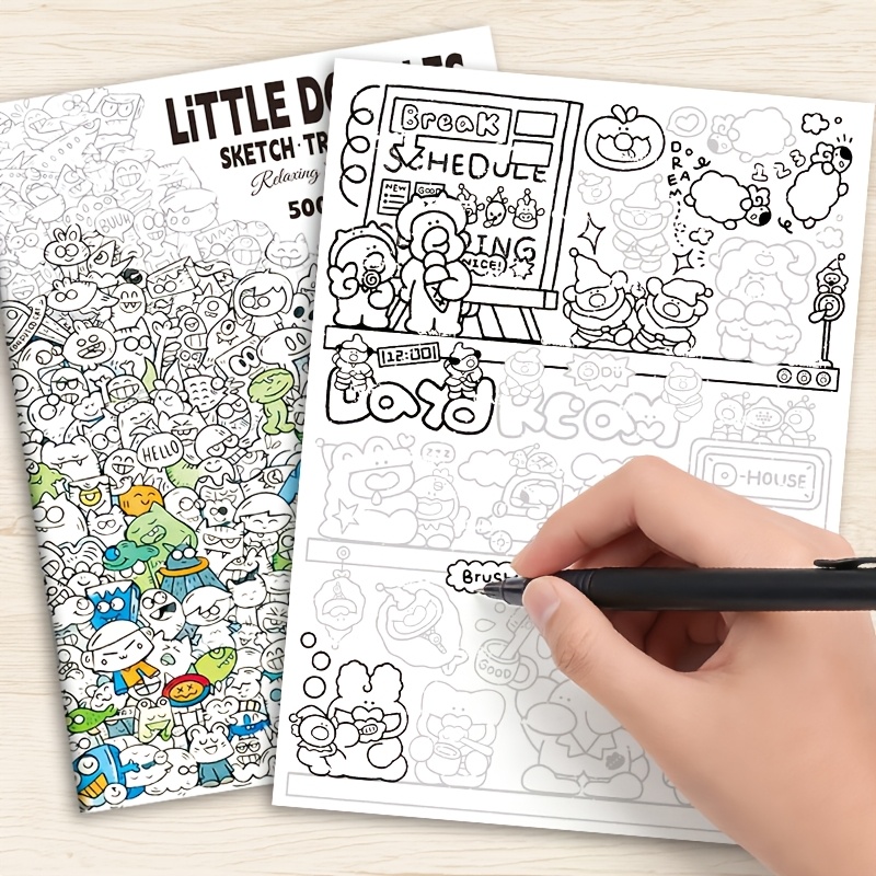 Adult Coloring Book Stress Relief - Livre de coloriage pour adultes avec