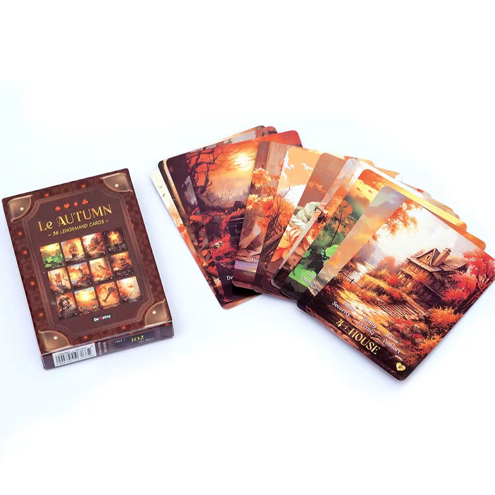 Tarot Deck With Guidebook - Lenormand Tarot Deck Le Collection d'automne