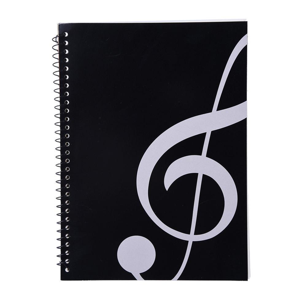 Blank Sheet Music Notebook - Cahier à spirale de feuille de