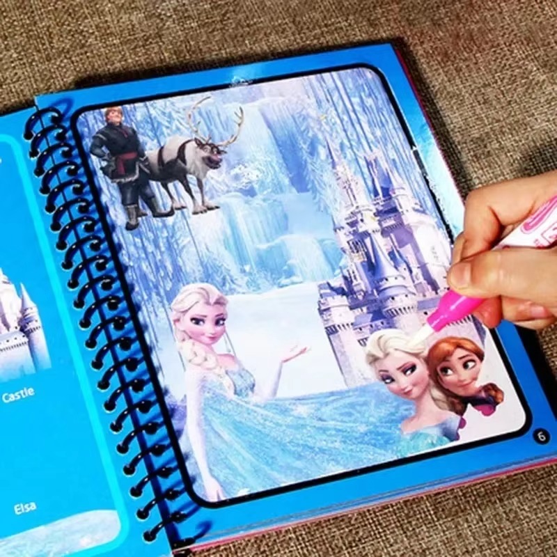 Ensemble de jouets de dessin e - Reusable Water Magic Coloring Book avis et prix