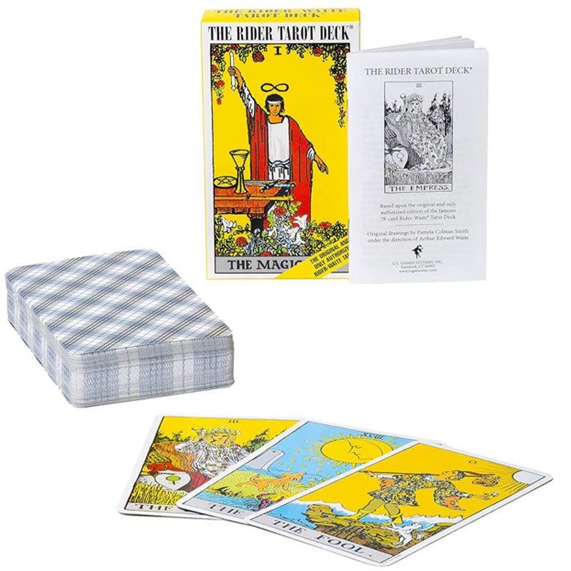 Jeu de tarot authentique Rider - Tarot Deck With Guidebook avis et prix