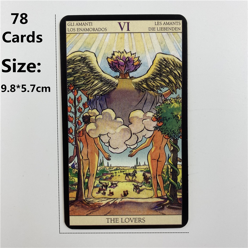 Boîte en métal édition dorée,  - Tarot Deck With Guidebook avis et prix