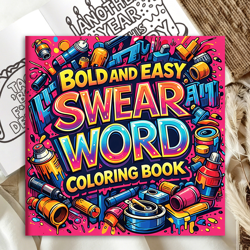 Livre de coloriage pour adulte - Adult Coloring Book Stress Relief avis et prix