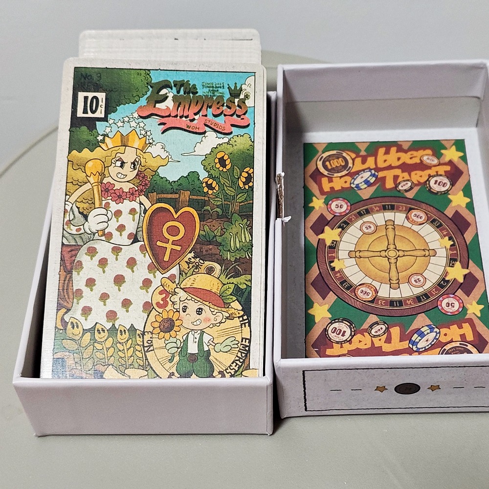 Jeu de tarot vintage en caoutc - Tarot Deck With Guidebook avis et prix