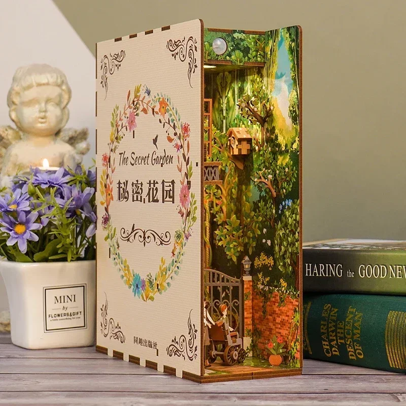 Kit d'insertion d'étagère de c - Diy Wooden Book Nook Kit Shelf Insert avis et prix