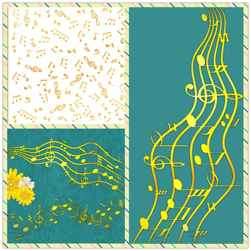 Notes de fond de musique, plaq - Blank Sheet Music Notebook avis et prix
