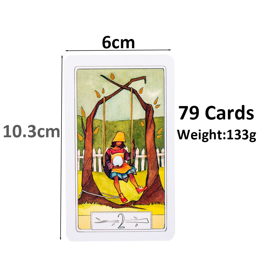 Tarot de voyage curieux, 10.3x - Tarot Deck With Guidebook avis et prix