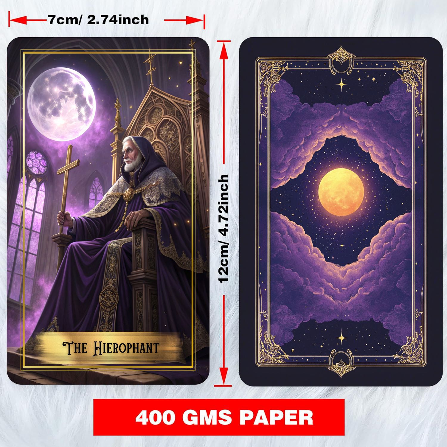 Jeu de cartes de tarot Purple  - Tarot Deck With Guidebook avis et prix