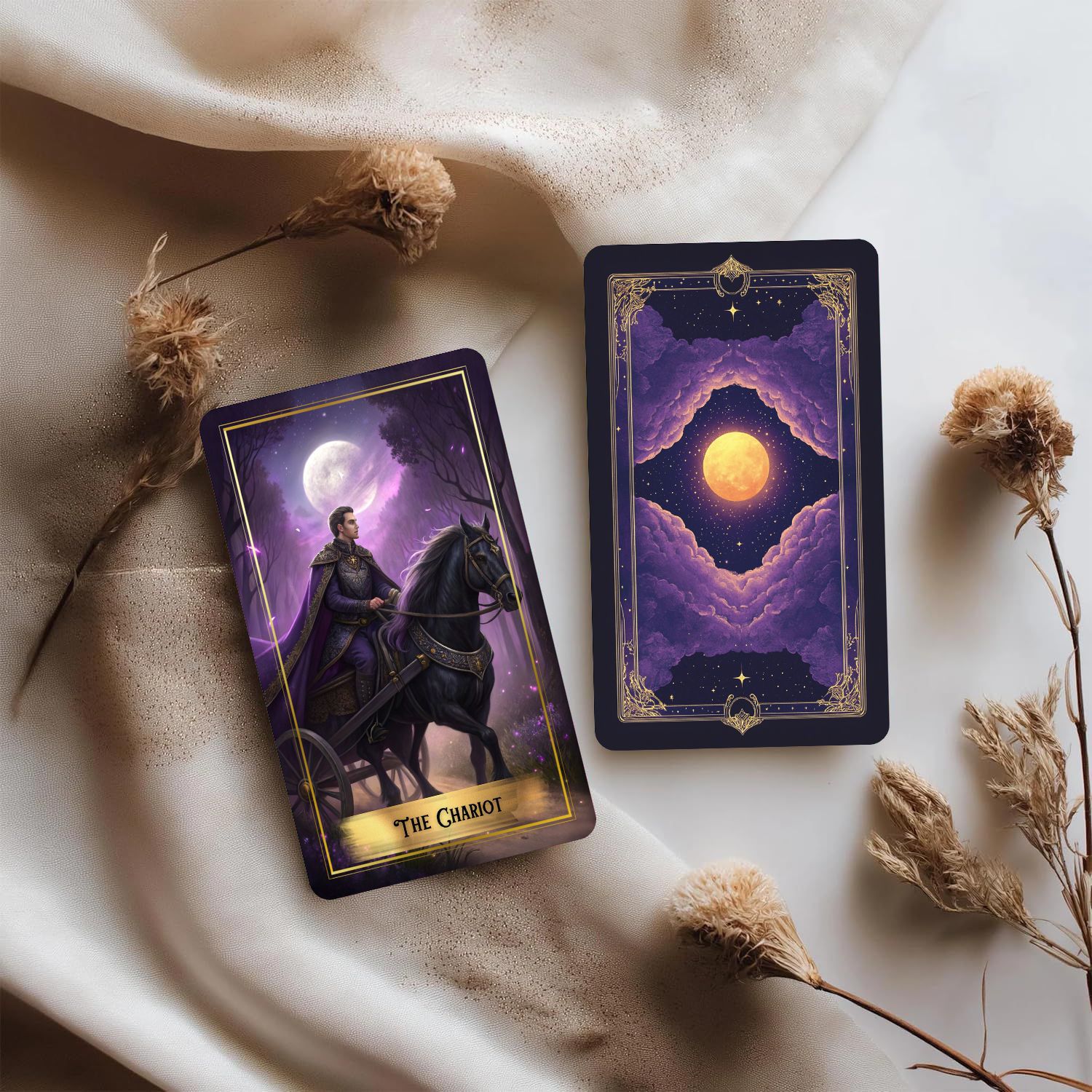 Jeu de cartes de tarot Purple  - Tarot Deck With Guidebook avis et prix