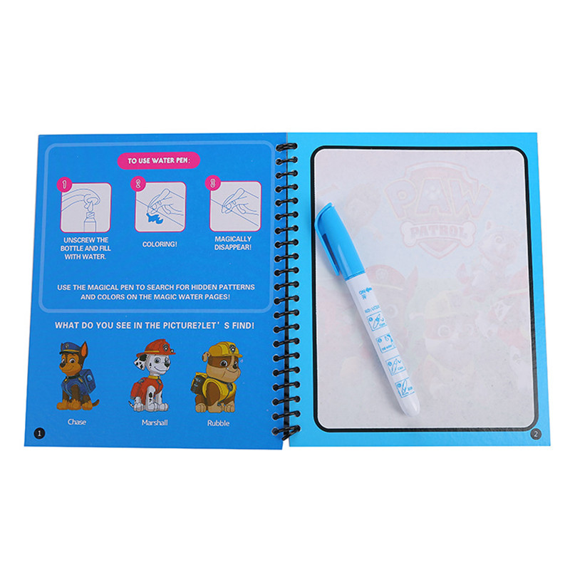 Livre de coloriage magique à l - Reusable Water Magic Coloring Book avis et prix